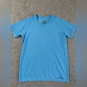 Patagonia Blue Short Sleeve Performance Tee – Size M Like New!